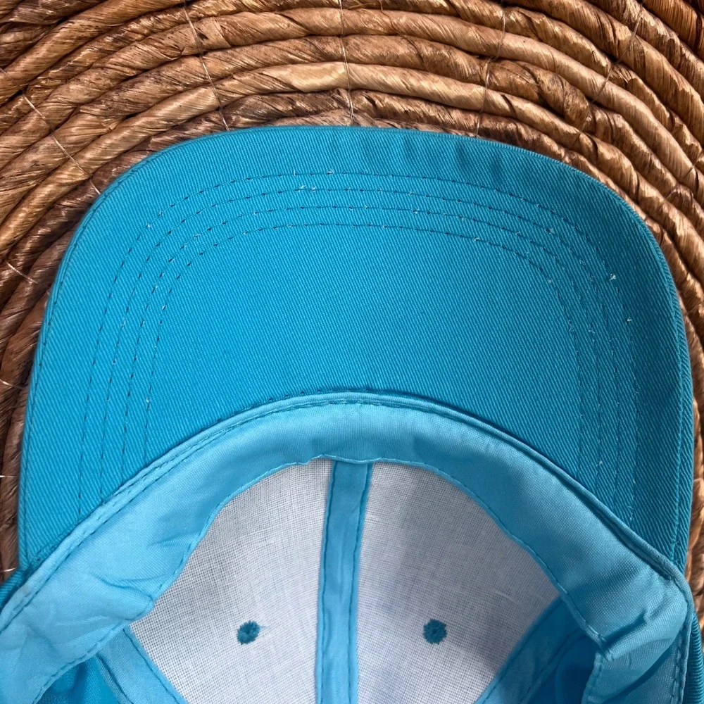 Disney Frozen Elsa Baseball Cap Kids One Size Blue Mouse Ears Snowflake‎ Bow Hat
